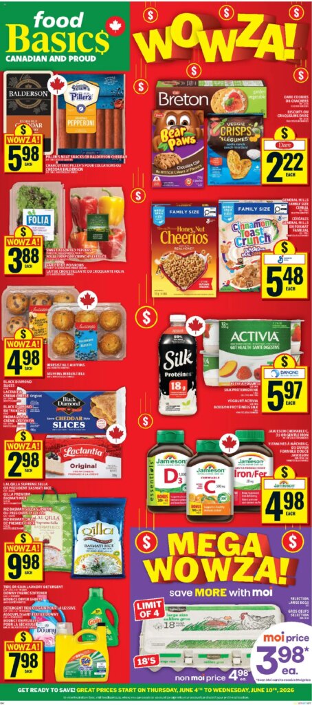 Amazing Savings at Food Basics weekly flyer – Kanata from 4 June 2026!