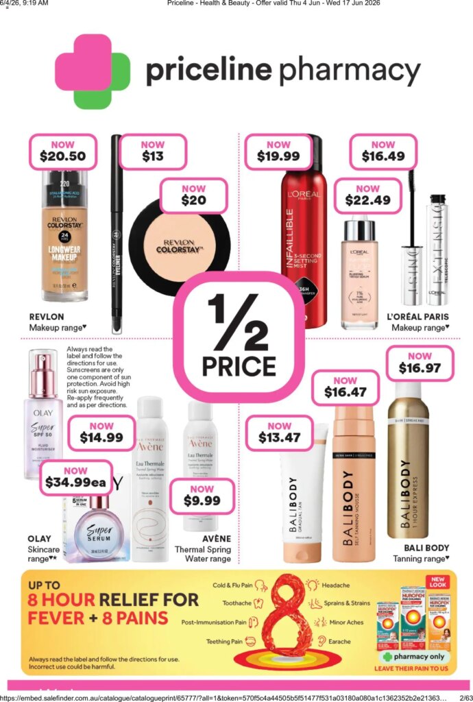 Priceline Pharmacy Catalogue This Week: Specials & Offers for June 4 2026