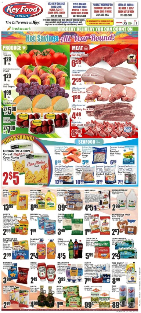 Key Food Weekly Ad This Week: June 5 to June 11 2026 Savings!