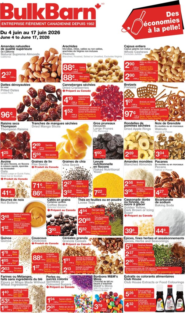 Bulk Barn Weekly Flyer: Specials This Week from 4 June 2026!