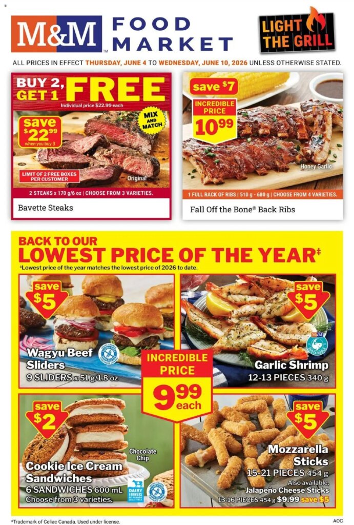 M&M Food Market Weekly Specials: Spcial This Week from 4 June 2026!