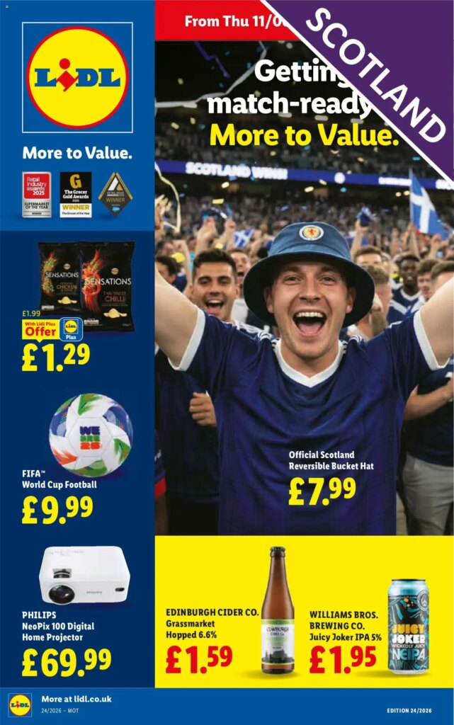 Amazing Offers This Week at Lidl Scotland: 11 June 2026 Deals Online!