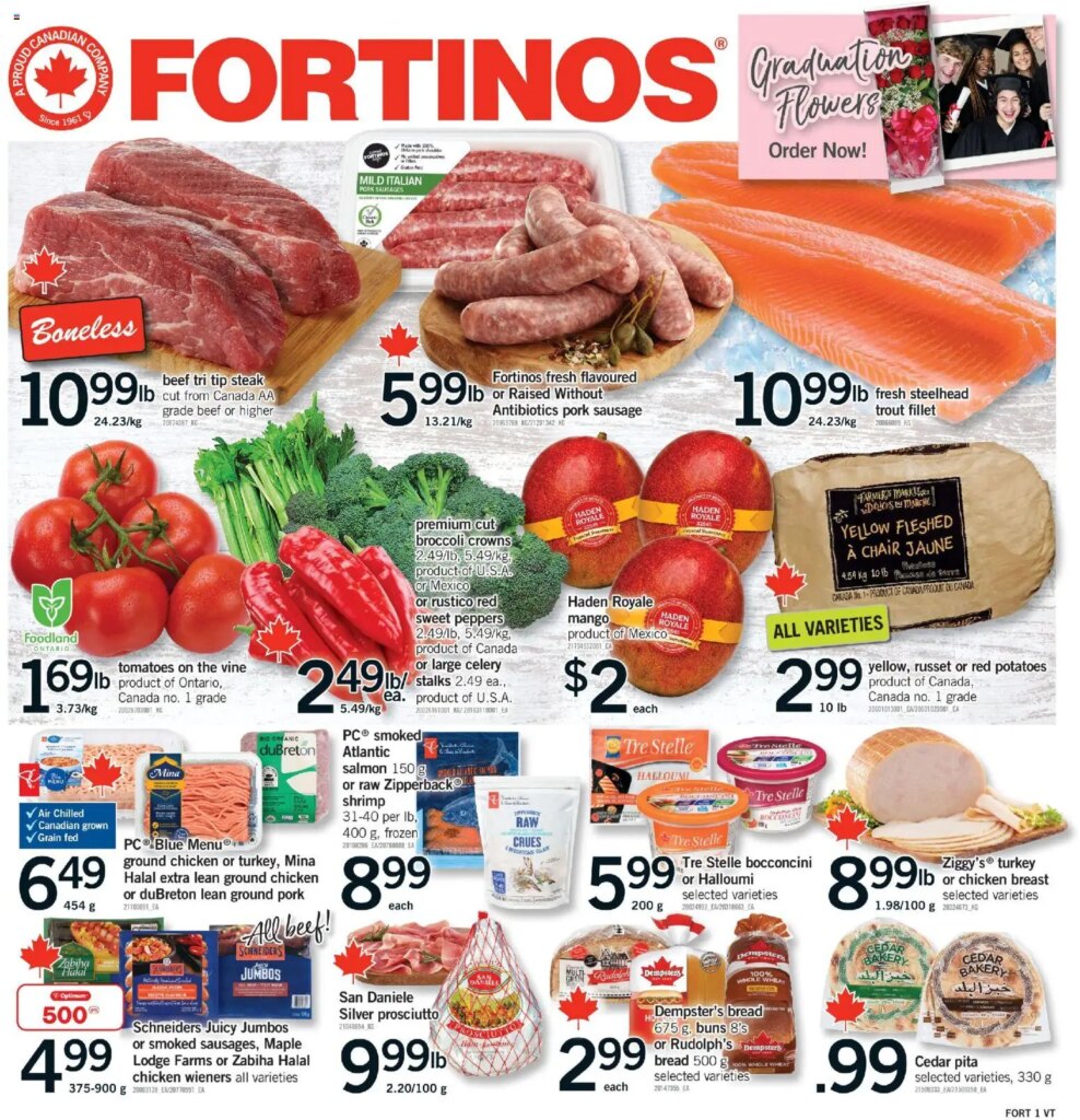 Fortinos weekly flyer – Vaughan: Specials This Week from 4 June 2026!