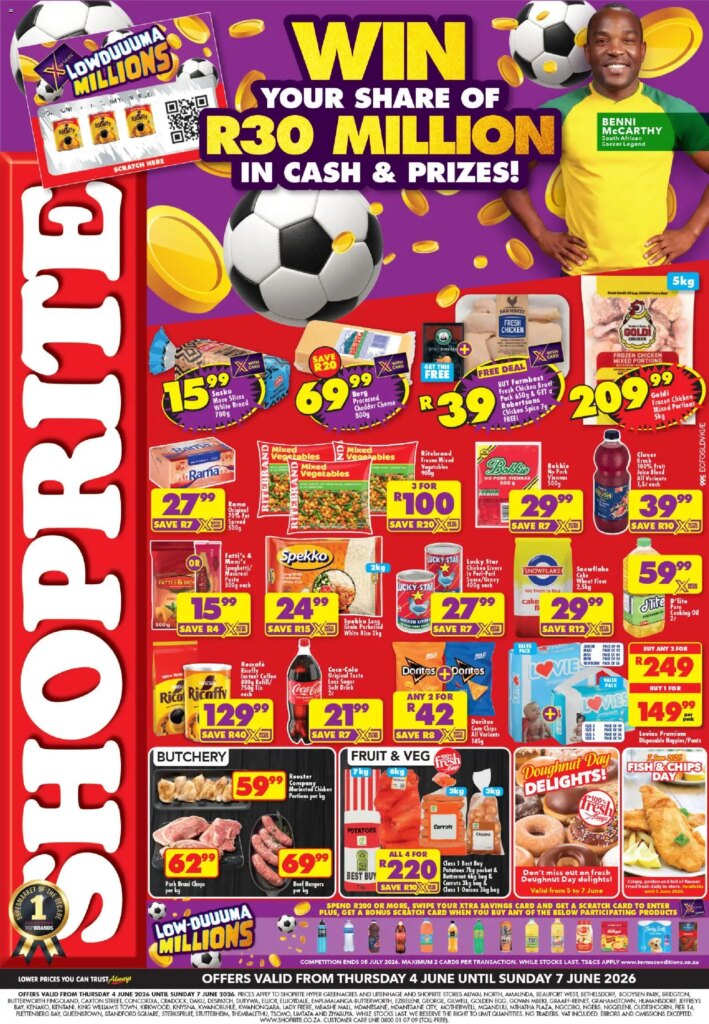 Shoprite – Eastern Cape – Low Price Lowduuuma Specials This Week 4 June 2026