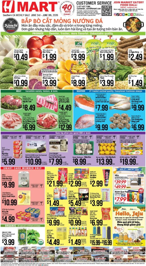 Hmart VIETNAMESE Deals This Week: June 3 to June 9 2026 Flyer