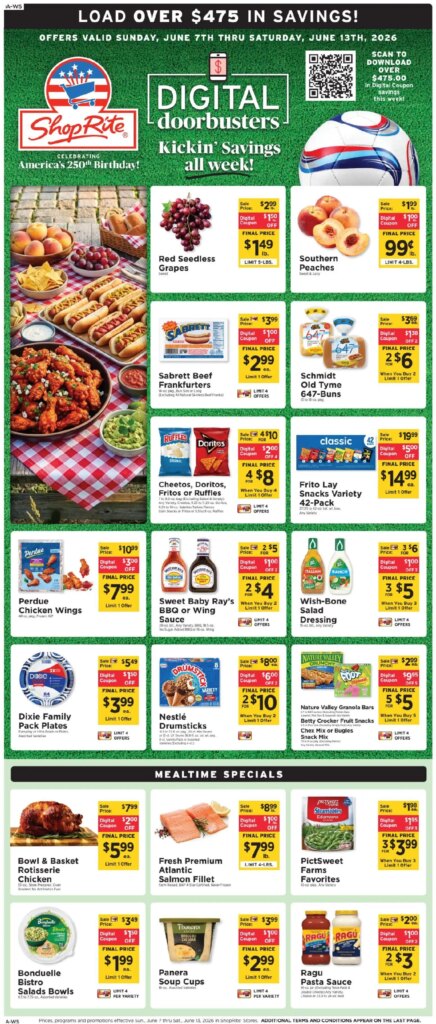 ShopRite Weekly Ad This Week: June 7 to June 13 2026 Specials! 6 ShopRite Weekly Ad This Week: June 7 to June 13 2026 Specials!