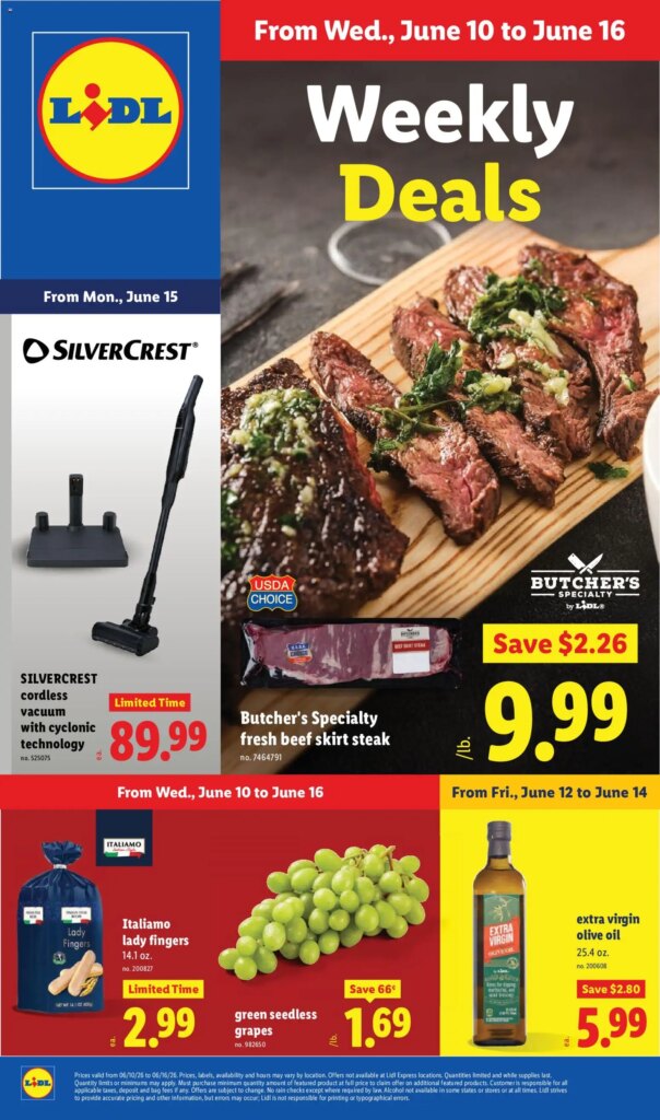 Lidl Weekly Ad This Week: Unmissable Deals June 10 to June 16 2026