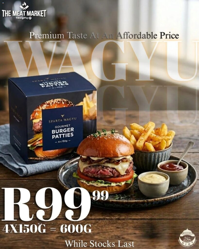 Hot Deal: Take n Pay Wagyu burger patties – Special This Week 04 June 2026!
