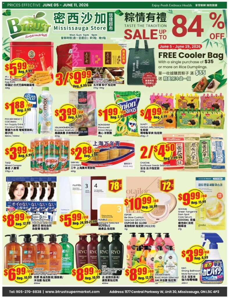 Btrust Supermarket Specials This Week from 5 June 2026 – Mississauga Deals!