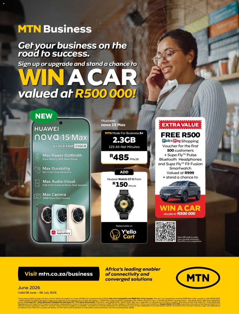 MTN Business Deals: Special This Week – 08 June 2026 Catalogue Savings!