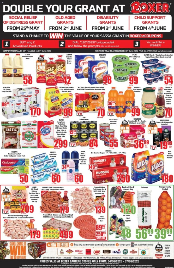 Boxer – Gauteng Specials This Week: 04 June 2026 Deals You Can’t Miss!