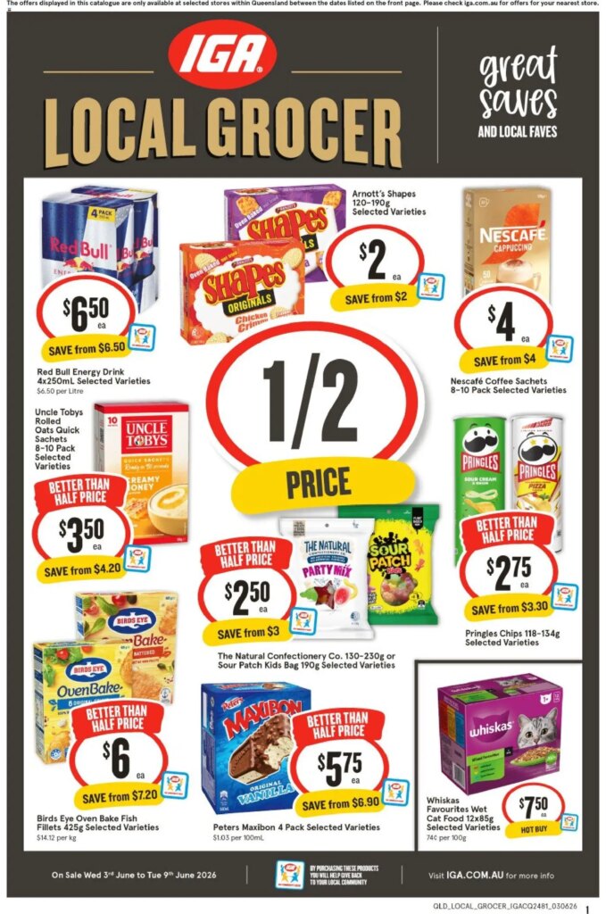 IGA Local Grocer QLD Catalogue This Week: June 3 2026 Deals & Specials