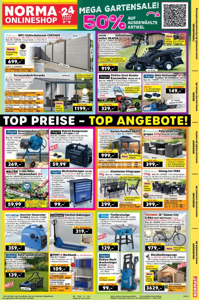 Norma Onlineshop: Specials Starting 01 June 2026 – Shop Now!