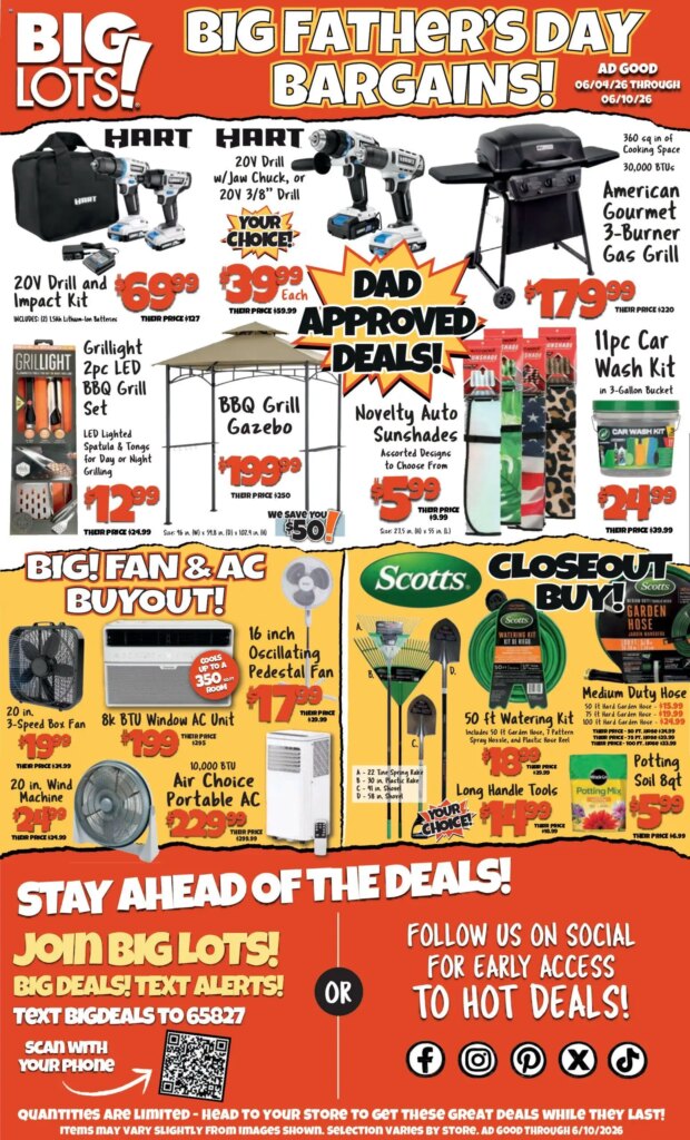 Big Lots Weekly Ad This Week: June 4 to June 10 2026 Specials You Can’t Miss