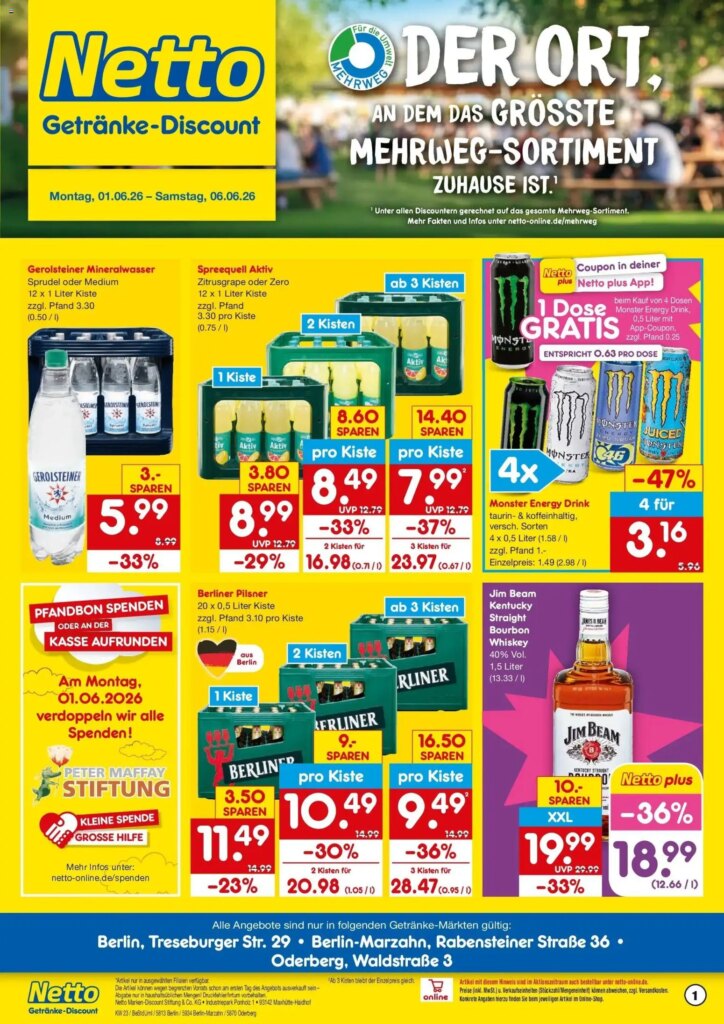 Exciting Offers at Netto Marken-Discount Prospekt Berlin – 01 June 2026!
