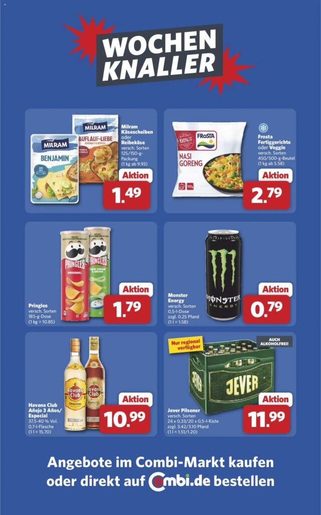 Combi Wochenknaller Specials: Big Savings Starting 31 May 2026!