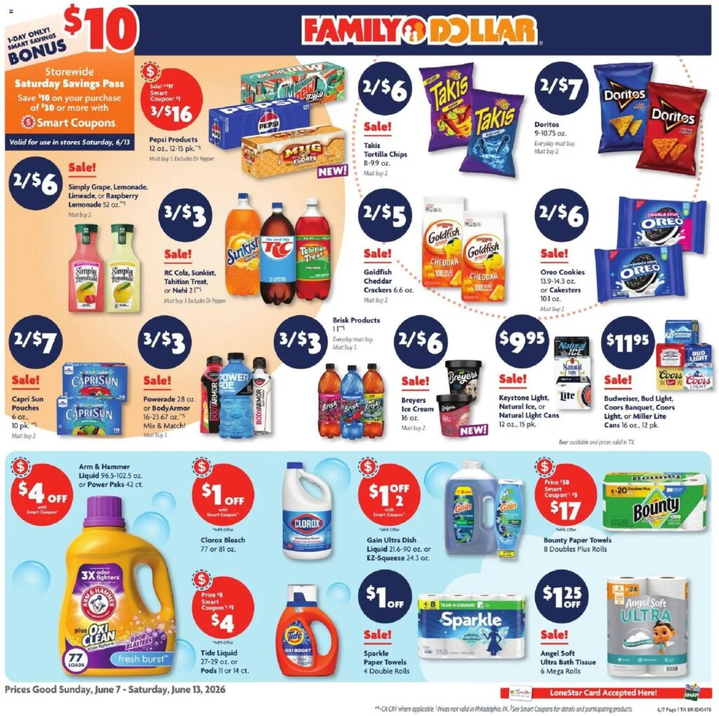 Family Dollar Weekly Ad This Week: Hot Deals June 7 to June 13 2026!