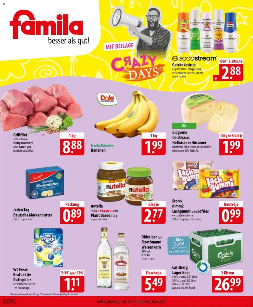 Exclusive Famila Prospekt Specials: 01 June 2026 Deals Await!