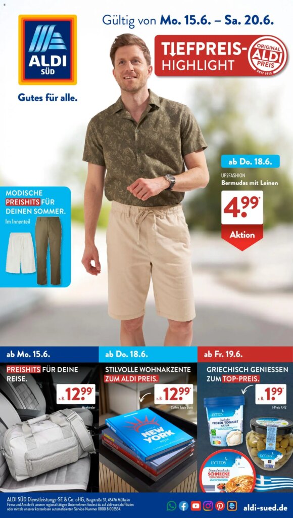 Aldi Süd Prospekt: Exciting Specials Starting 15 June 2026!