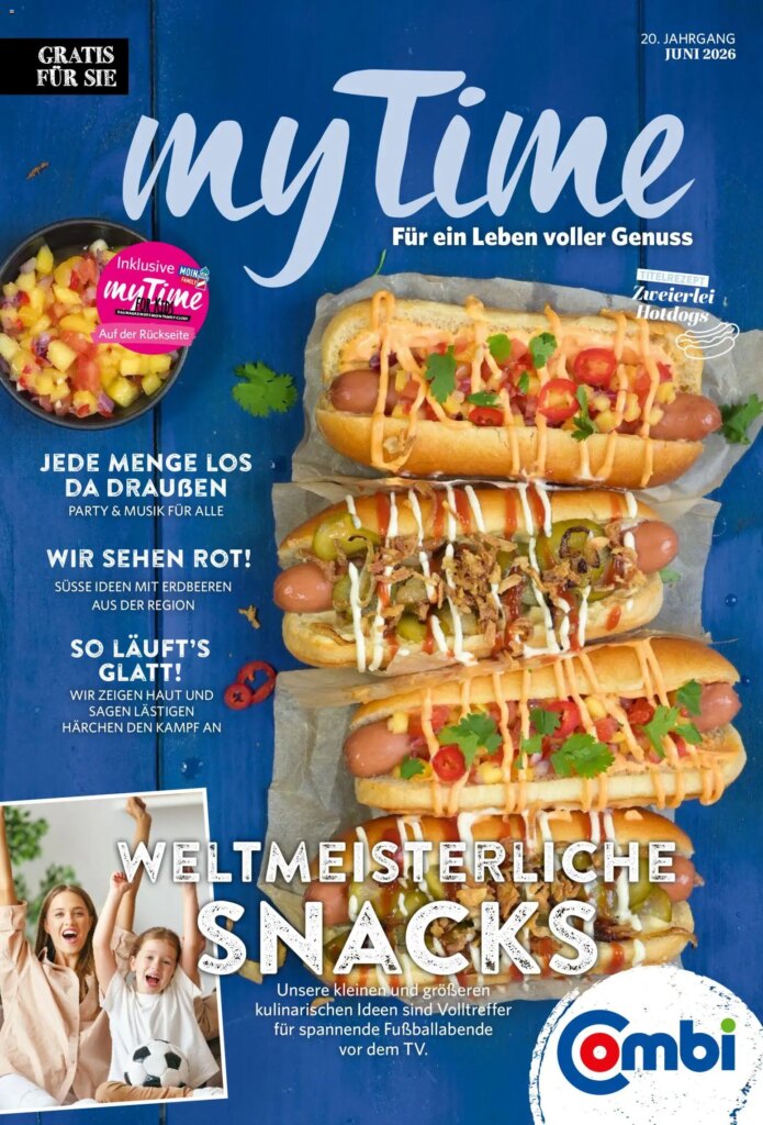 Combi myTime Juni 2026: Special This Week from 01 June 2026!