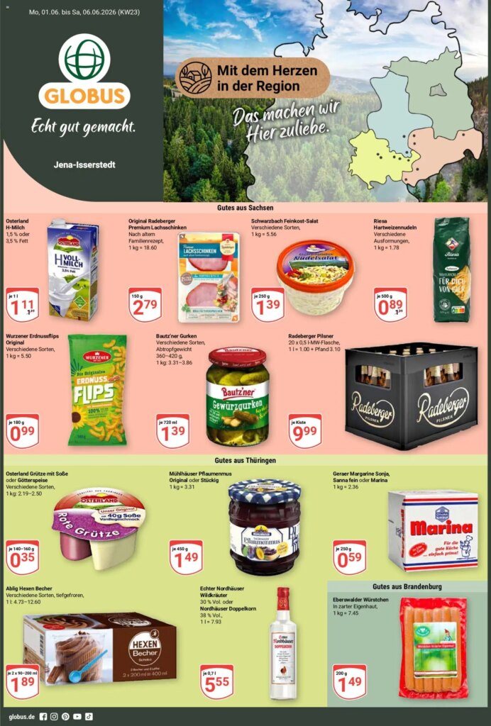 Globus Prospekt Specials This Week – Starting 01 June 2026!