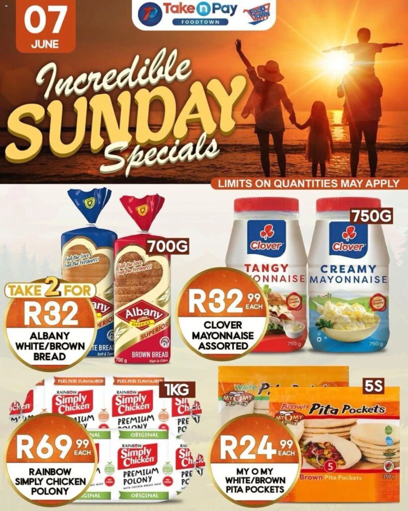 Take n Pay Sunday Specials: Huge Savings Await on 07 June 2026!