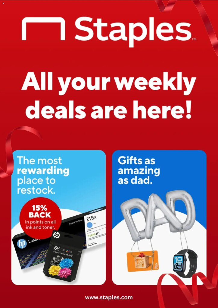 Staples Weekly Ad This Week: Hot Deals June 7 to June 14 2026