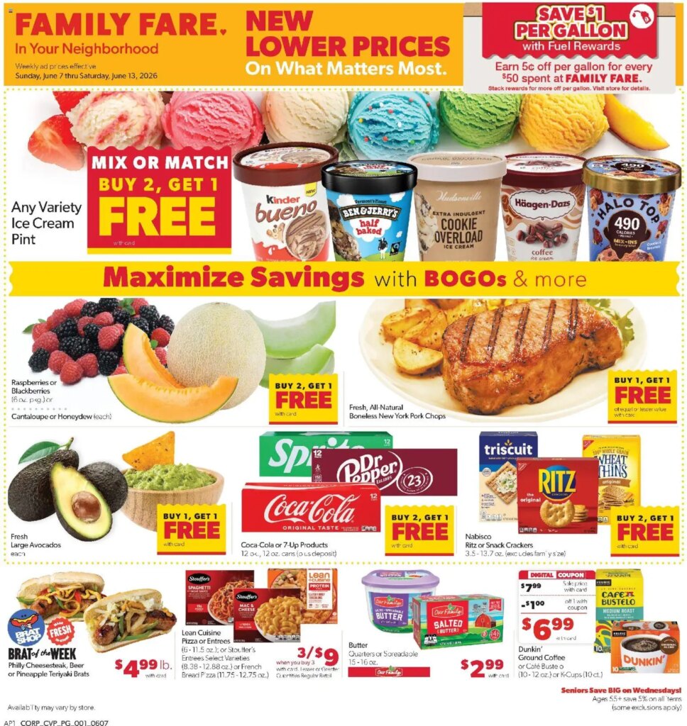 Family Fare Weekly Ad This Week: Huge Savings June 7 to June 13 2026