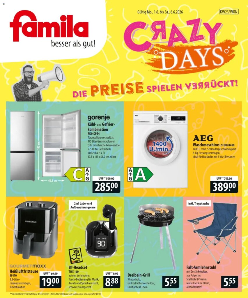 Famila Crazy Days Specials Start 01 June 2026 – Don’t Miss Out!