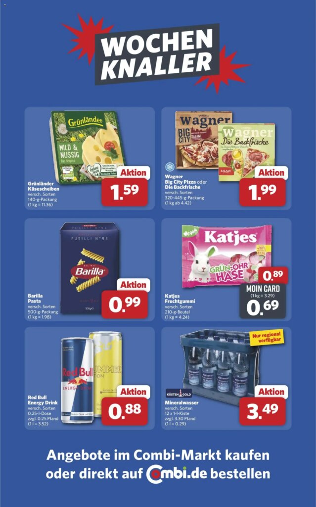 Combi Wochenknaller Specials: Unmissable Deals from 06 June 2026!