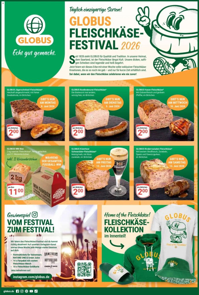 Globus Prospekt Specials Await – Act Fast! Starting 08 June 2026!