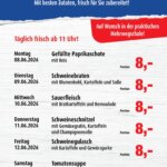 Markant Mittagstisch Special This Week: Start 08 June 2026