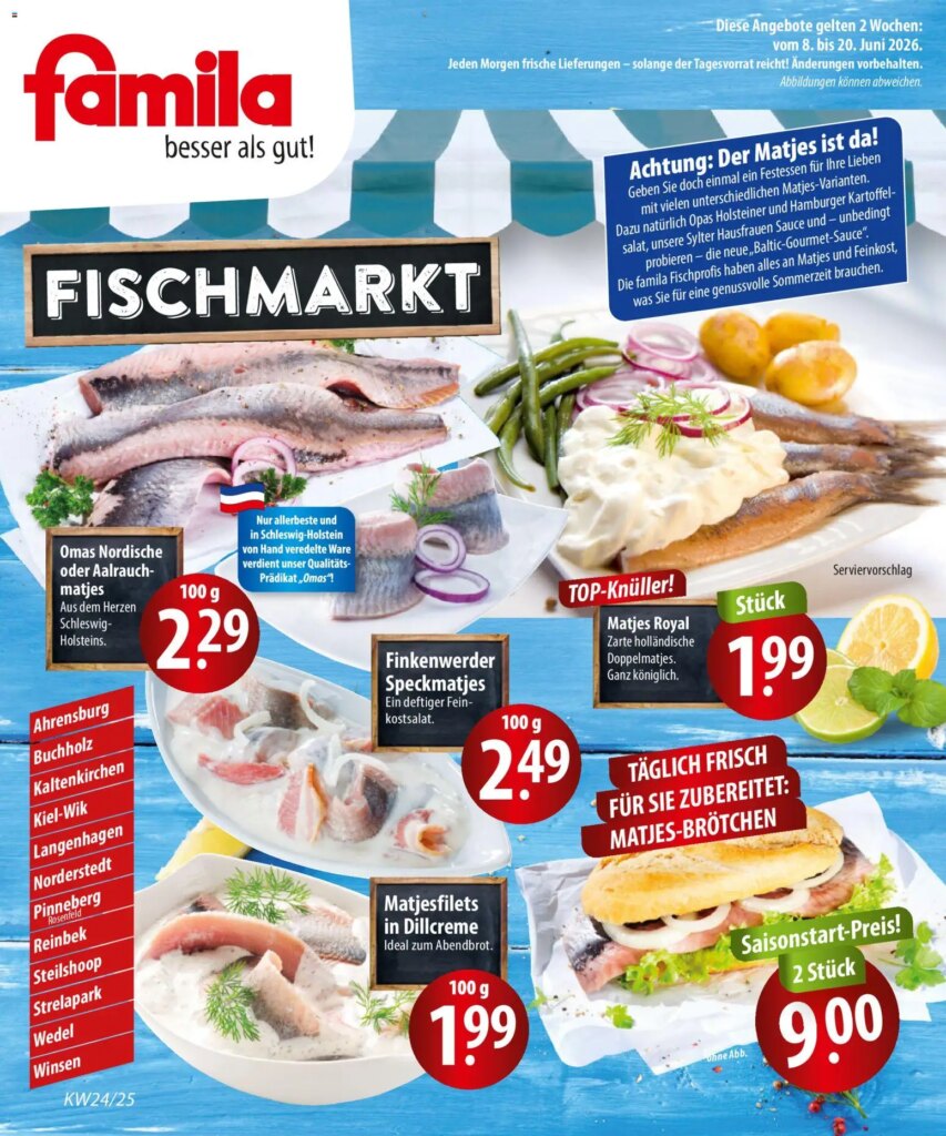 Famila Fischmarkt Specials: Amazing Offers from 08 June 2026!