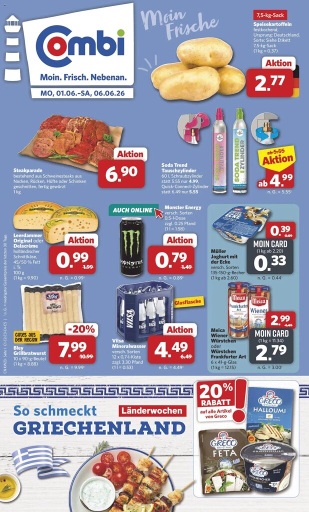 New Combi Prospekt Offers: Special This Week from 01 June 2026!