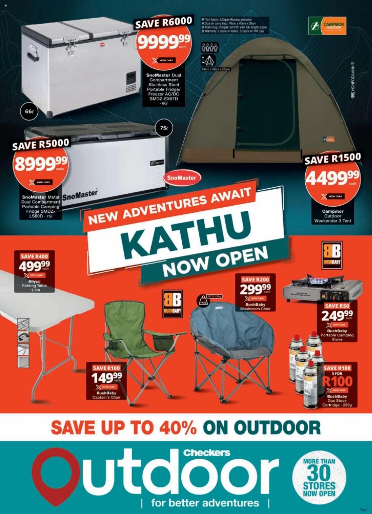 Exciting Specials at Checkers – Northern Cape – Outdoor Kathu Store Opening 21 May 2026!