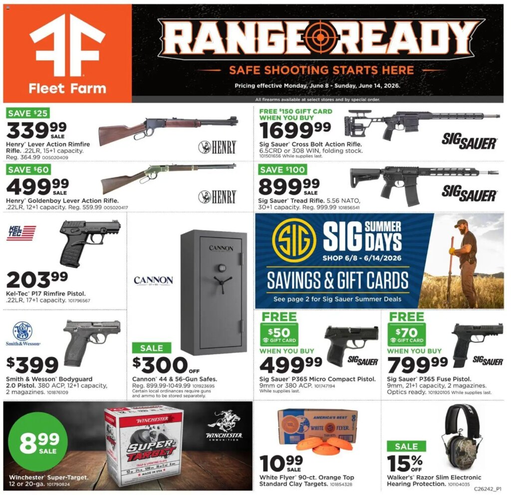 Mills Fleet Farm Aim for Amazing Savings June 8 to June 14 2026 This Week
