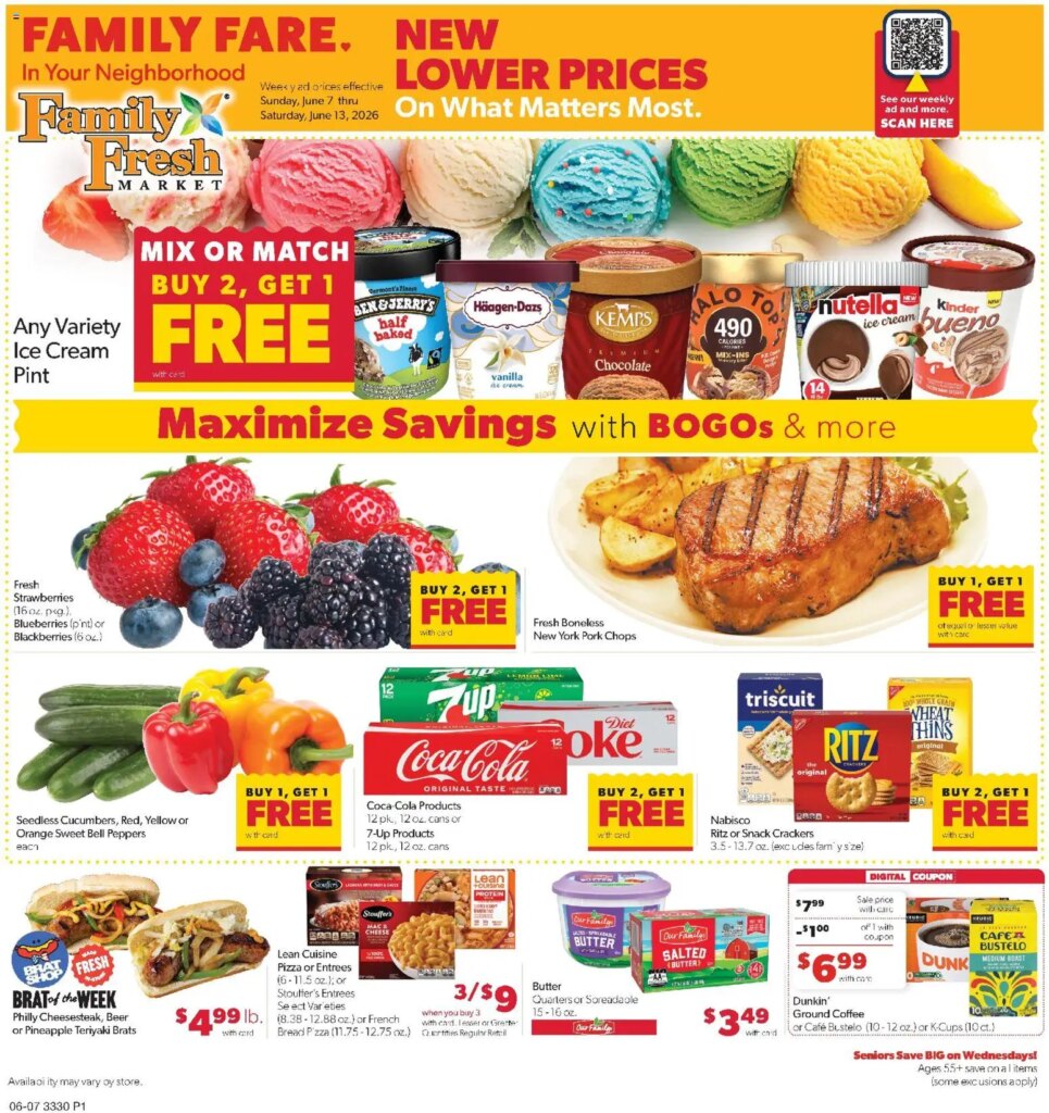 Family Fare Weekly Ad This Week: Hot Deals June 7 to June 13 2026