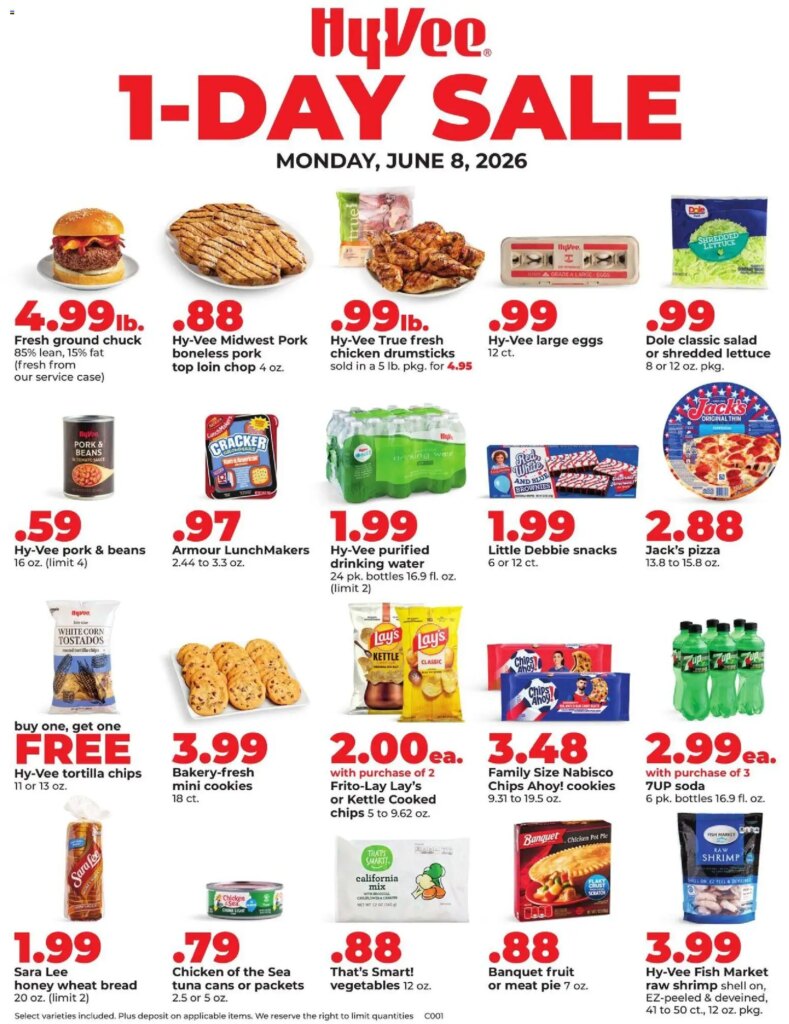 HyVee Special Sales This Week: Hot Deals for June 8 2026!