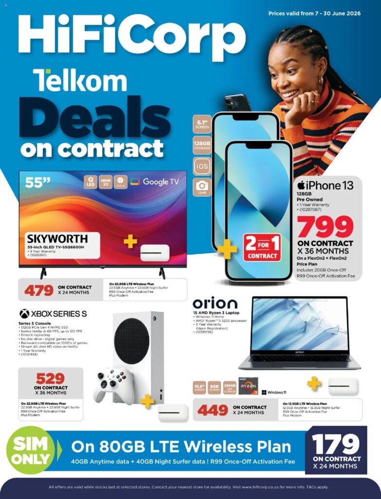 HiFi Corp Telkom Specials: Unmissable Offers 07 June 2026!