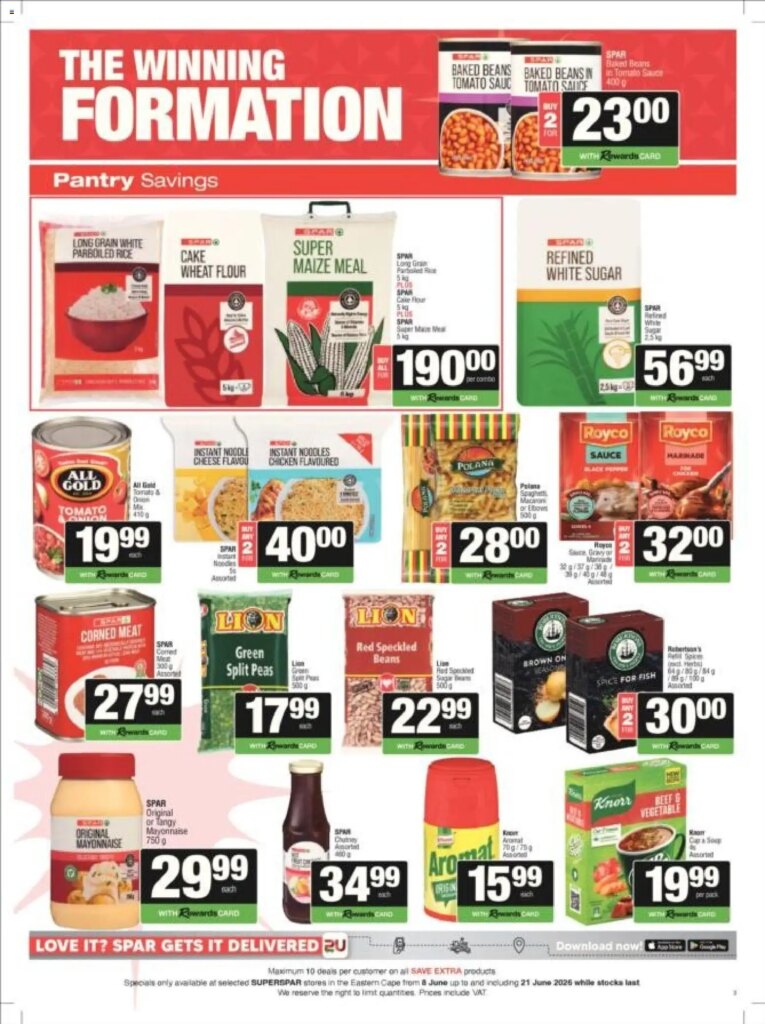 Superspar – Eastern Cape – Weekly Specials From 08 June 2026: Hot Deals!
