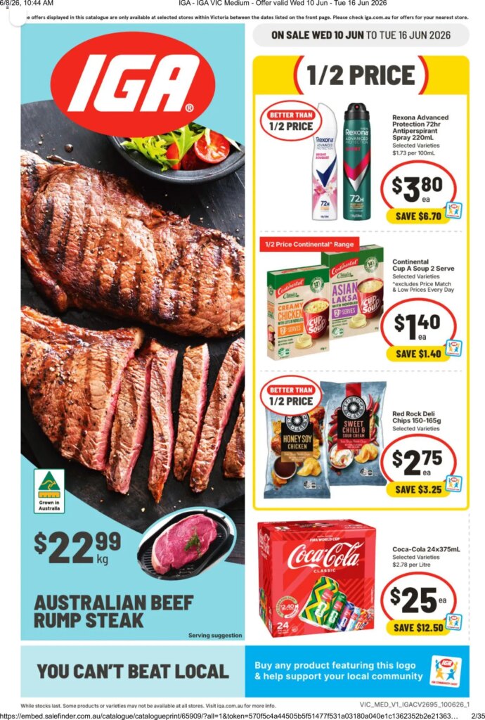 IGA Catalogue This Week: Exciting Deals Starting June 10 2026!