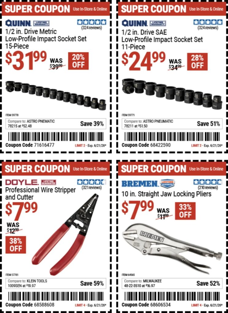 Harbor Freight Weekly Ad This Week: Best Deals June 8 to June 21 2026