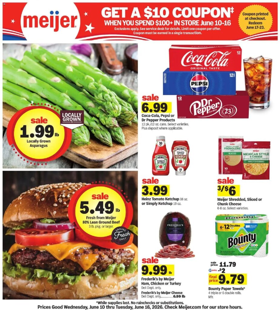 MEIJER Weekly Ad This Week: June 7 to June 13 2026 Savings Await!