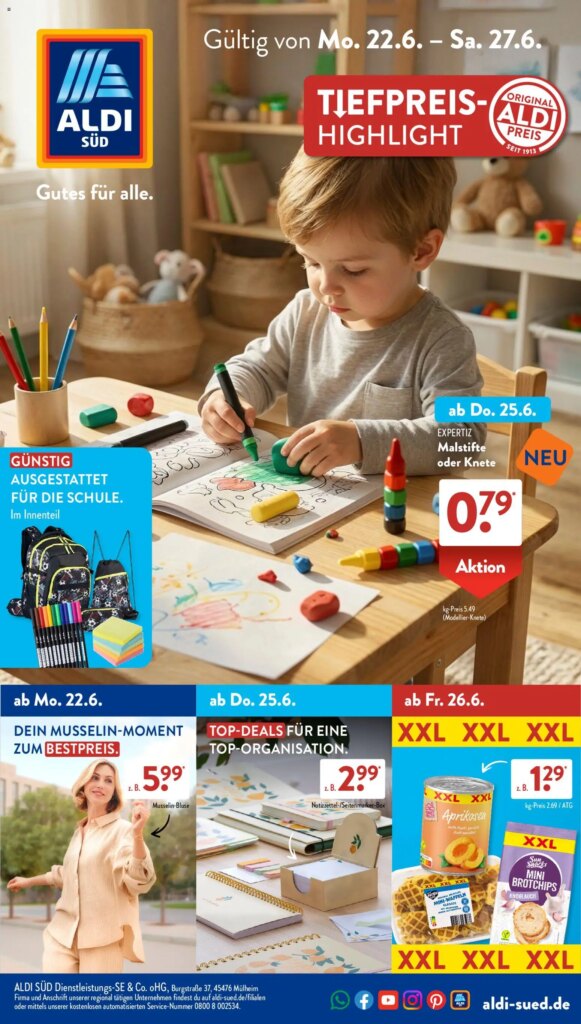 Aldi Süd Prospekt: Spcial This Week from 22 June 2026!