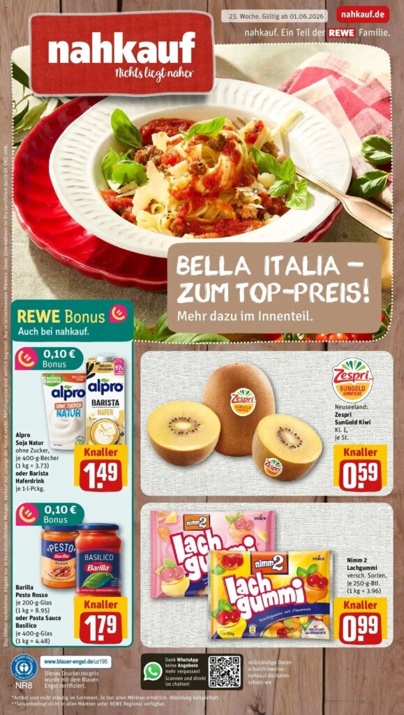 Get Your Deals: Rewe Prospekt Lage Special This Week from 01 June 2026!