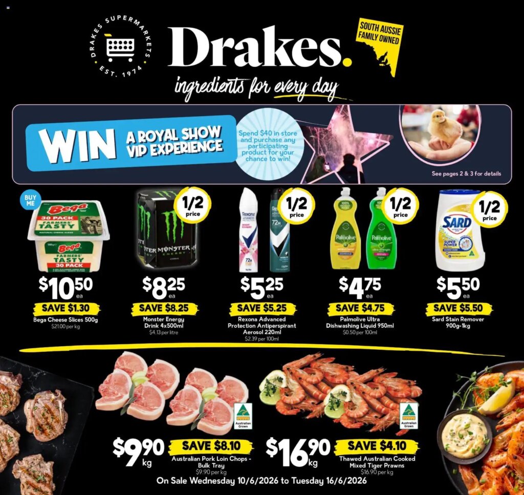 Drakes Catalogue This Week: June 10 Deals and Specials!
