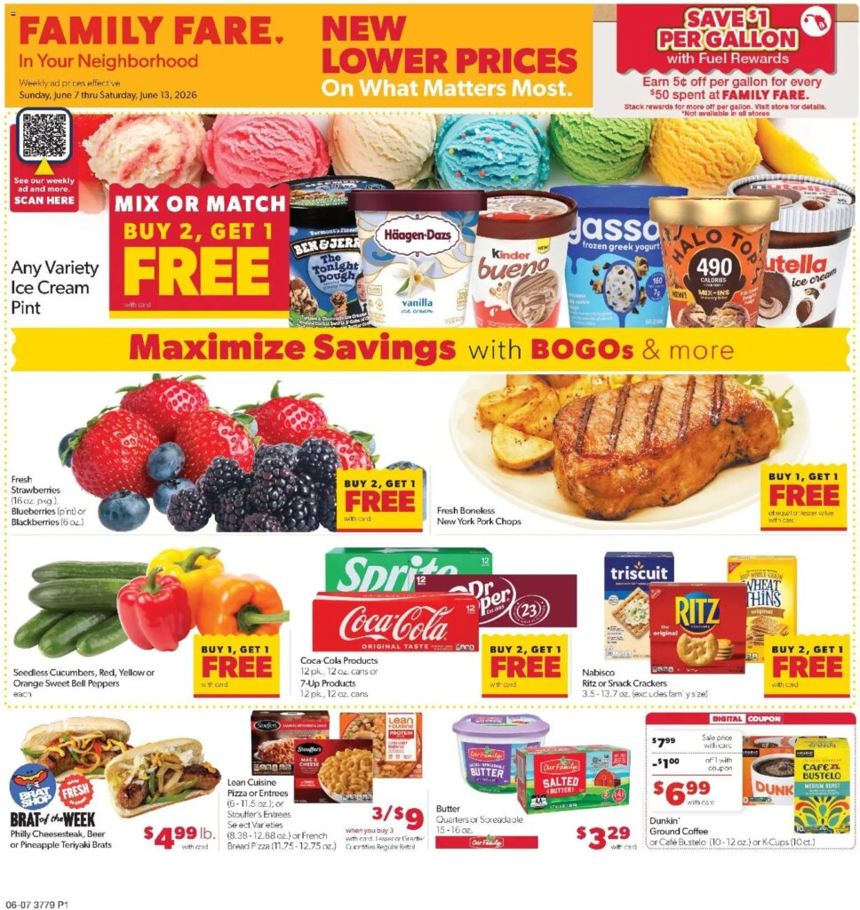 Family Fare Weekly Ad This Week: Hot Deals from June 7 to June 13 2026!