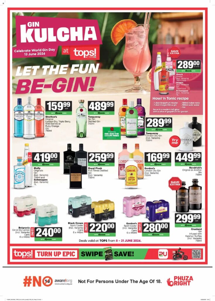 Tops at Spar Let the fun be-gin! Specials This Week – 08 June 2026