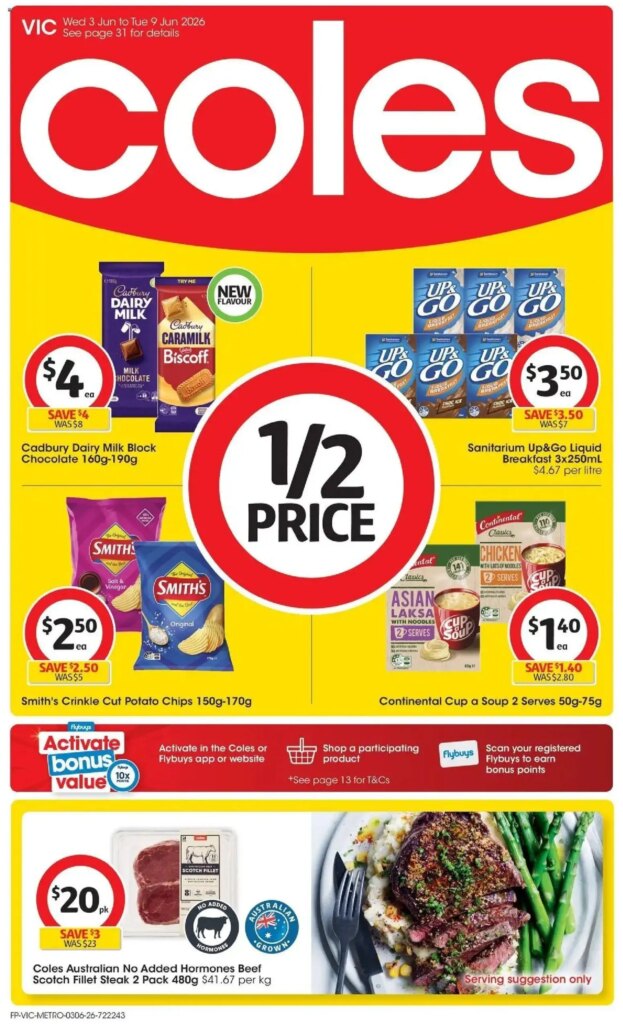 Coles catalogue VIC: Exclusive Deals Starting June 3 2026!