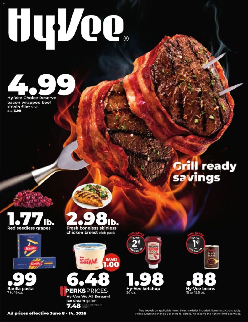 HyVee Weekly Ad This Week: June 8 to June 14 2026 Specials Await!